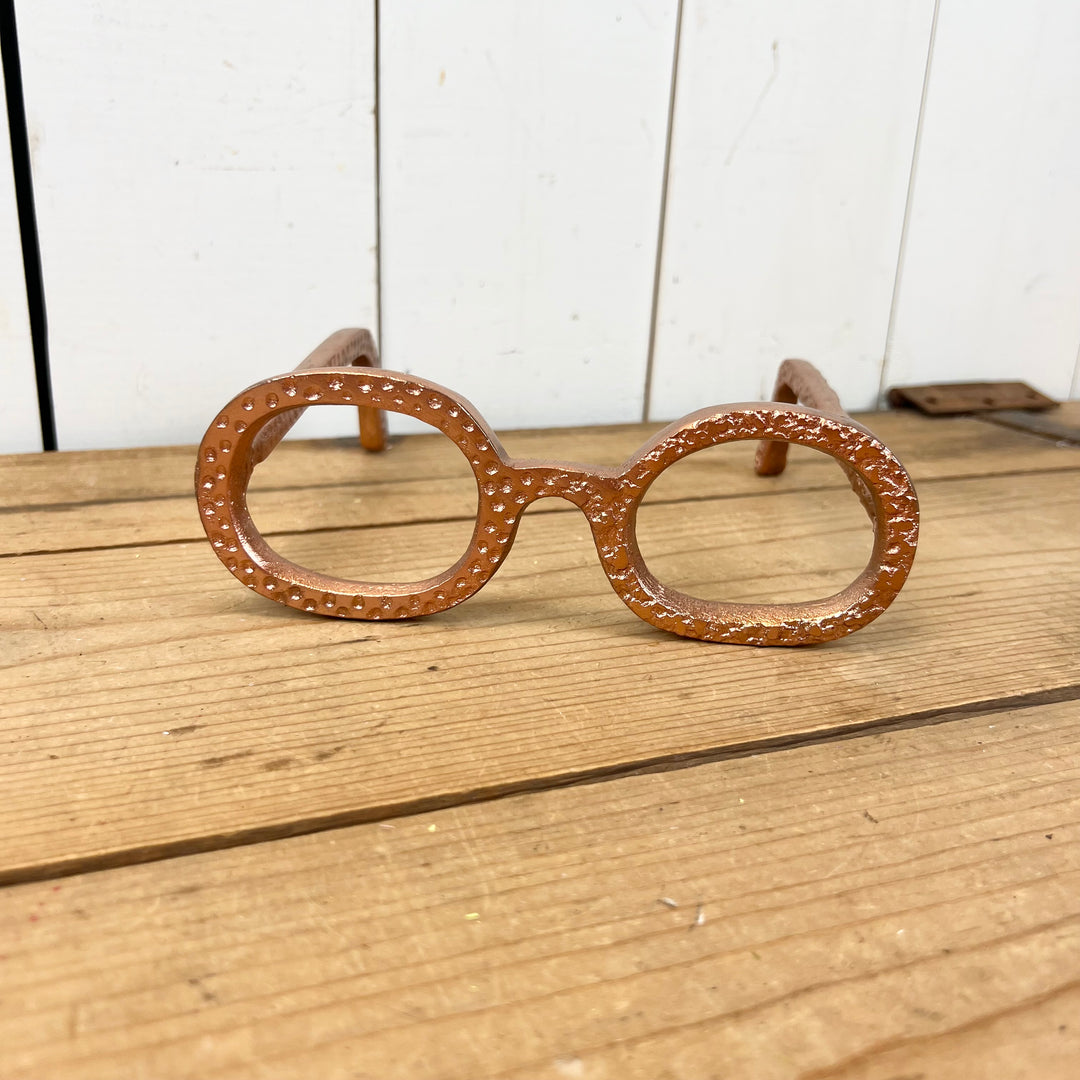 Rose Gold Iron Glasses