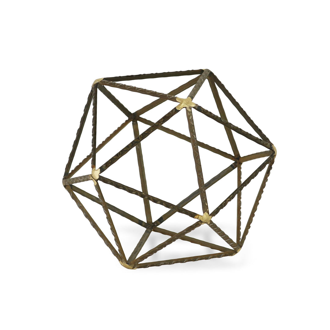 Large Dice Themed Metal Object