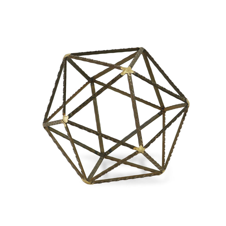Large Dice Themed Metal Object