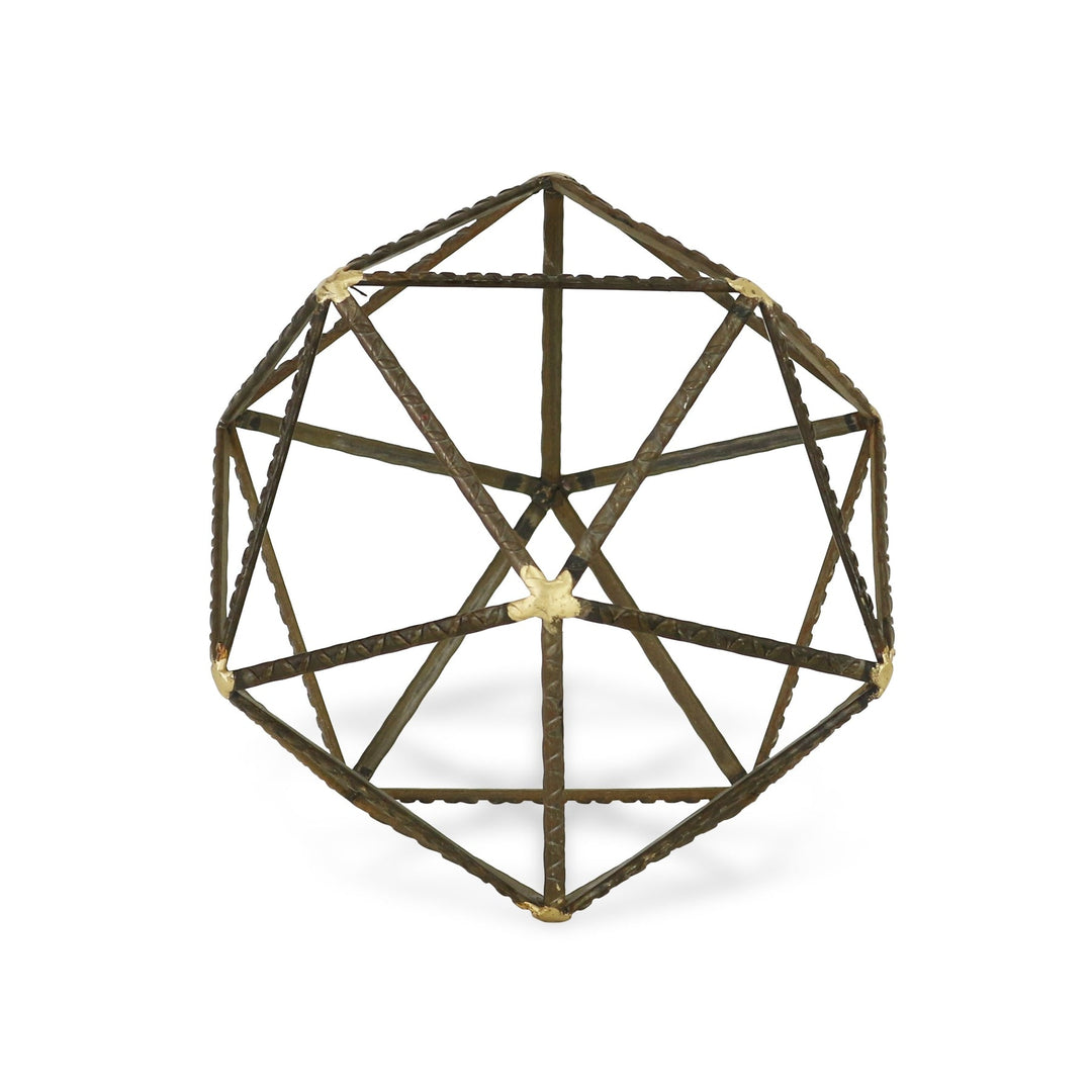 Large Geometric Metal Object