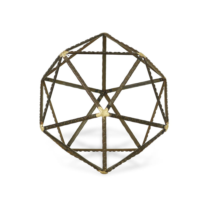 Large Geometric Metal Object