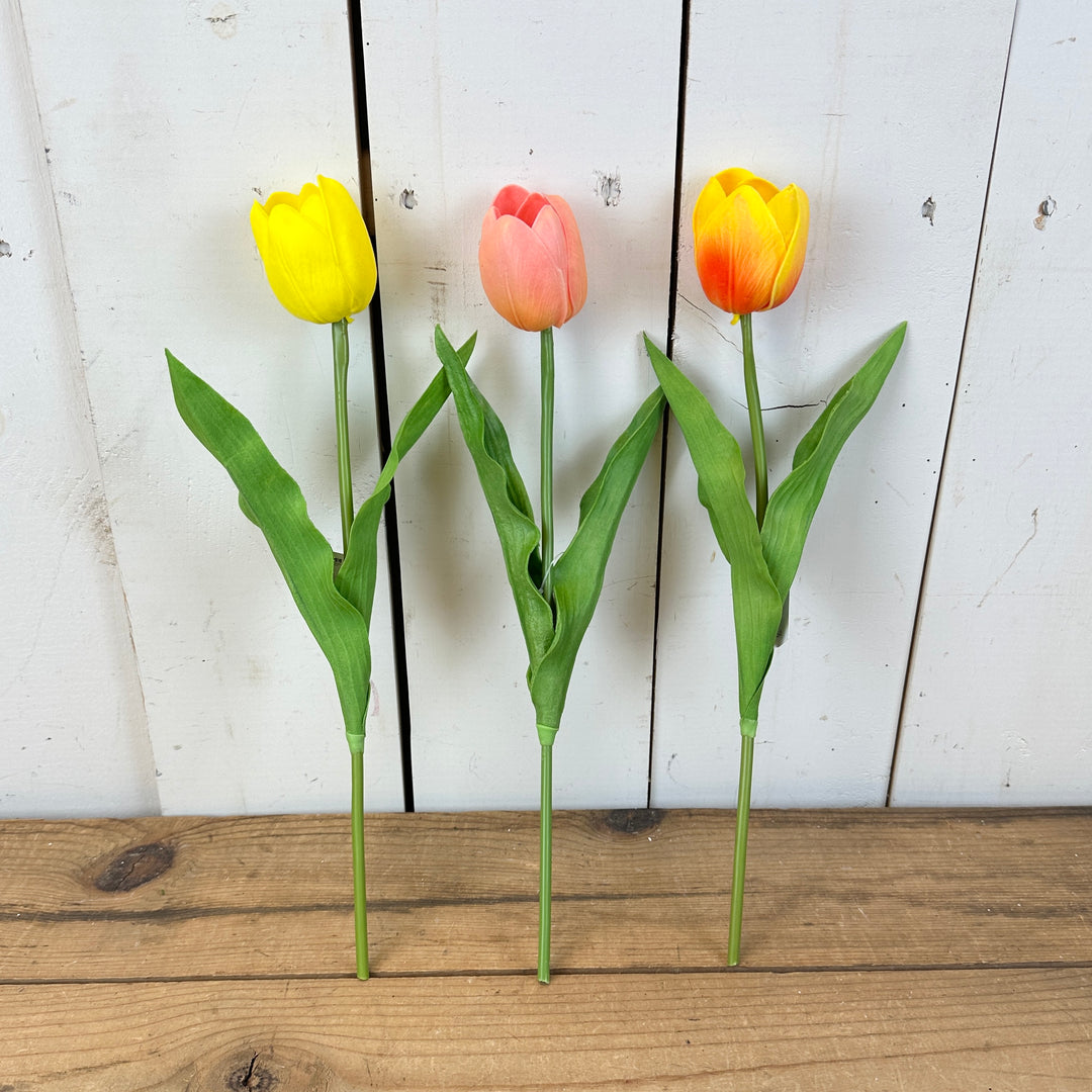 Real-Feel Single Jumbo Tulip Stem