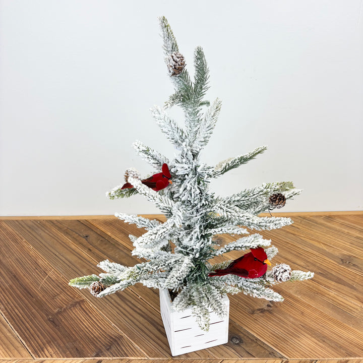 Flocked Cardinal Trees