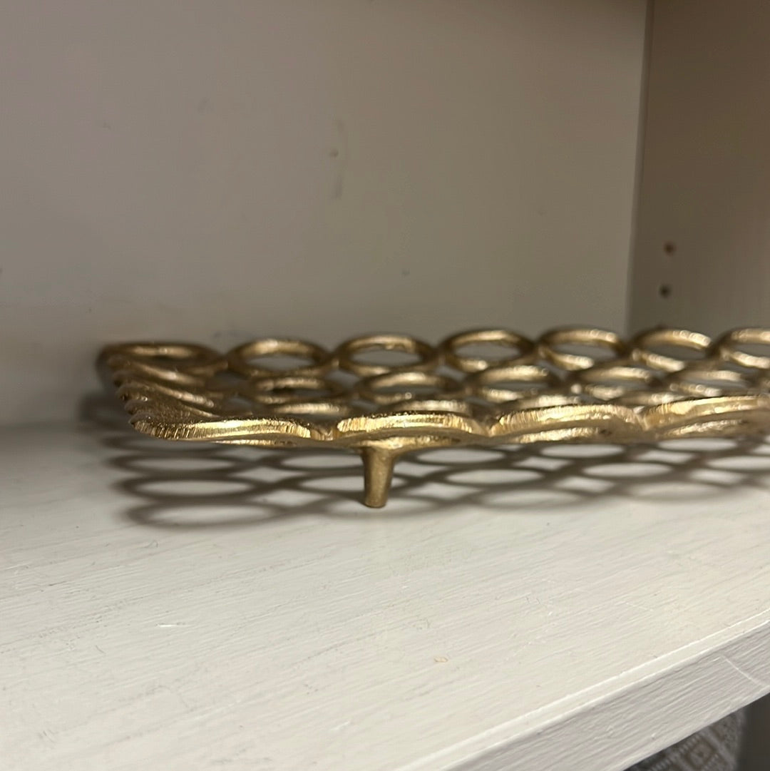 Gold Decorative Tray