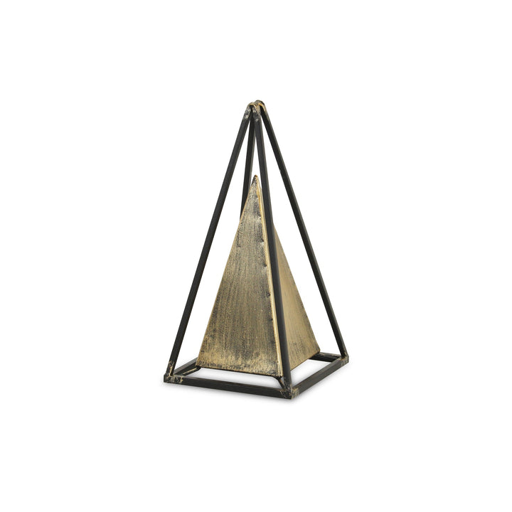 Metal Pyramid Decor -2 Sizes Available