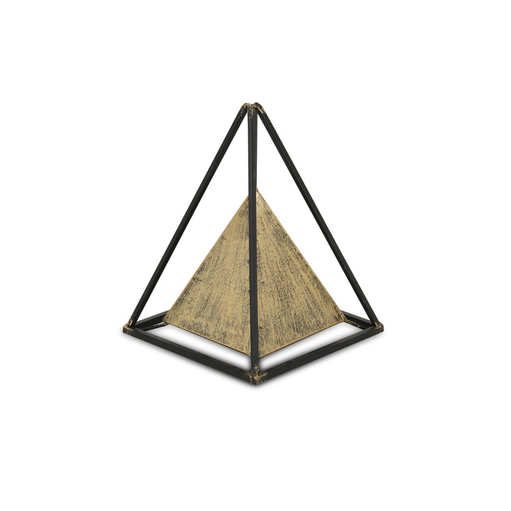 Metal Pyramid Decor -2 Sizes Available