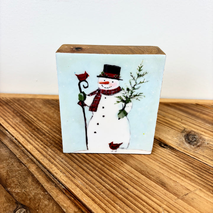 Santa & Snowman Art Blocks - 4 Styles