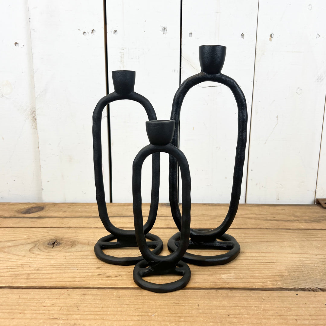 Iron Candlesticks