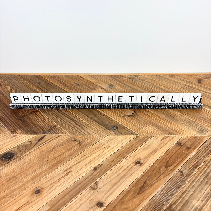 28" Wooden Ledgie for Letter Board Letters