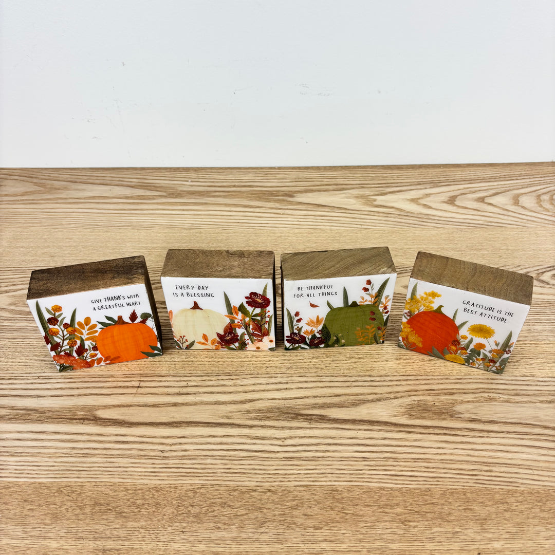 Autumn Message Block - 4 Styles