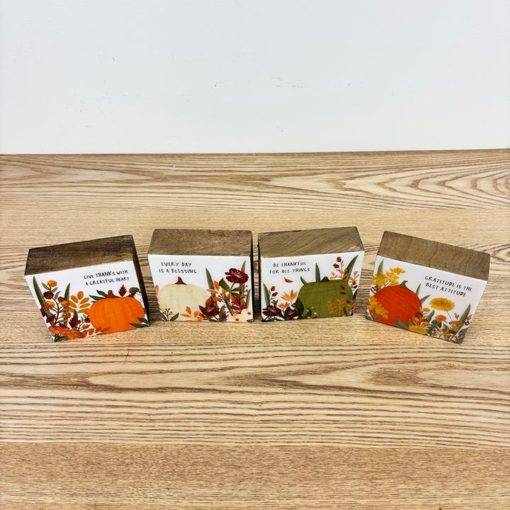 Autumn Message Block - 4 Styles