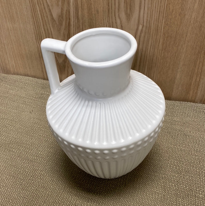 White Ceramic Vase