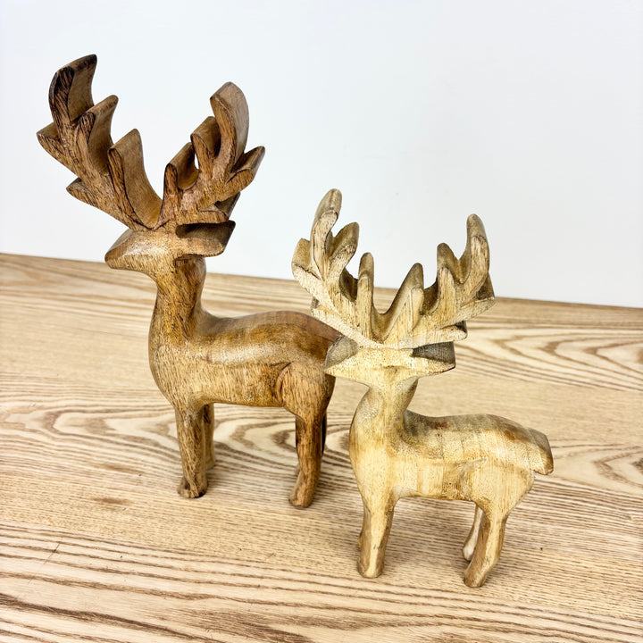 Carved Deer- 2 Sizes