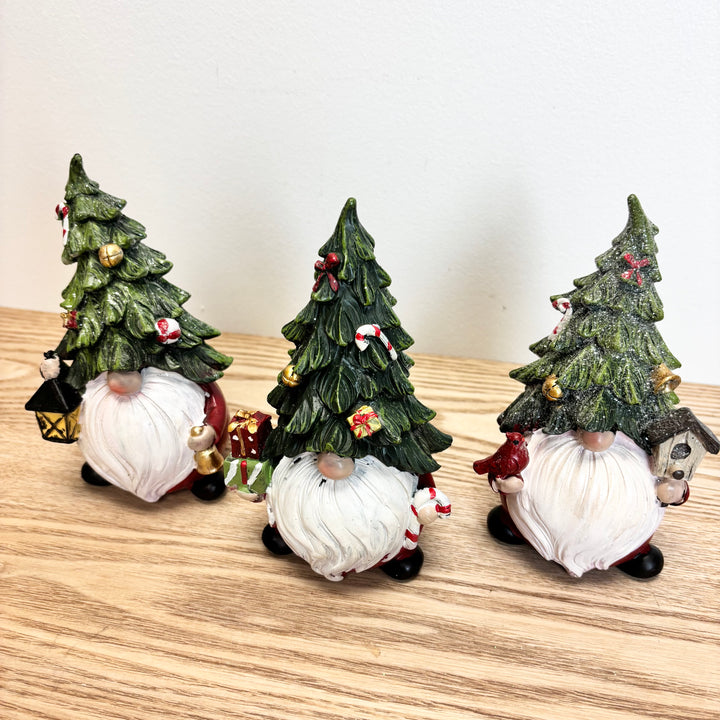 Gnomes with Christmas Tree Hats - 3 Styles