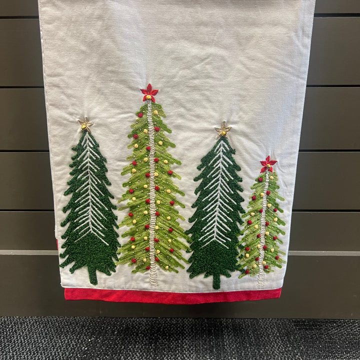 Tree Holiday Table Runner