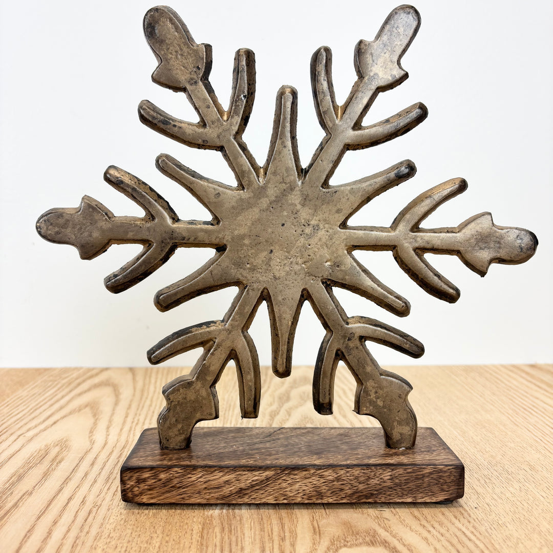 Cast Aluminum Snowflake - 3 Sizes