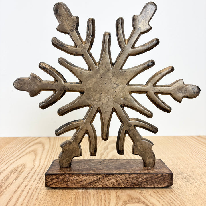 Cast Aluminum Snowflake - 3 Sizes