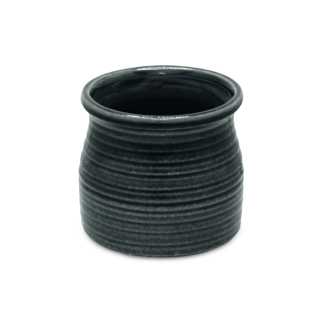 Curved Ceramic Planter, Available in 2 Colors