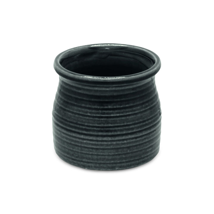 Curved Ceramic Planter, Available in 2 Colors