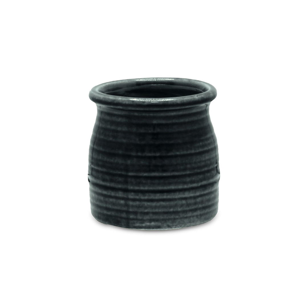 Curved Ceramic Planter, Available in 3 Colors