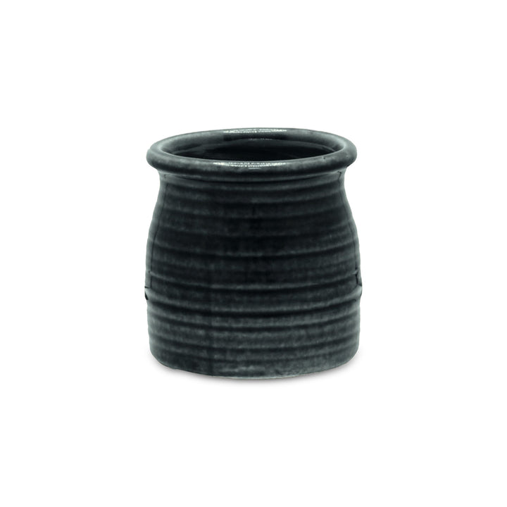 Curved Ceramic Planter, Available in 3 Colors