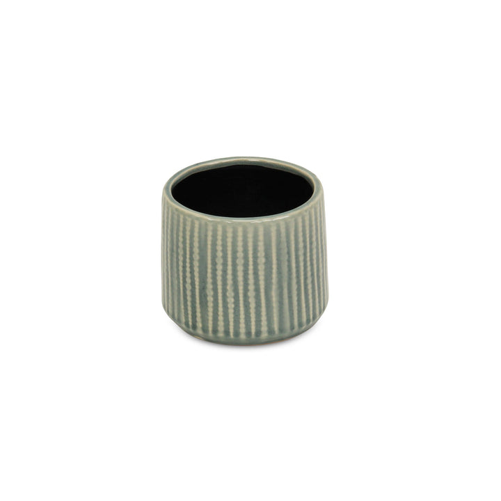 Orb Patterned Ceramic Pots, Available in 2 Sizes
