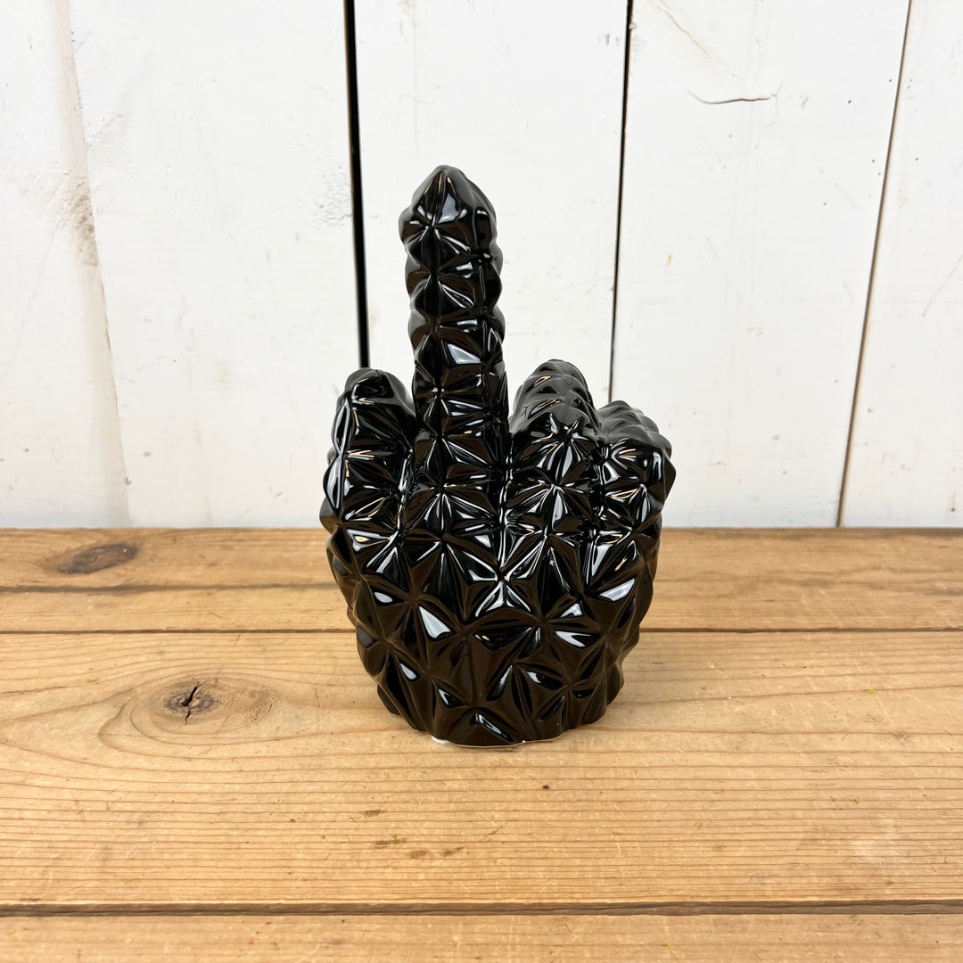Decorative Traffic Finger Statue