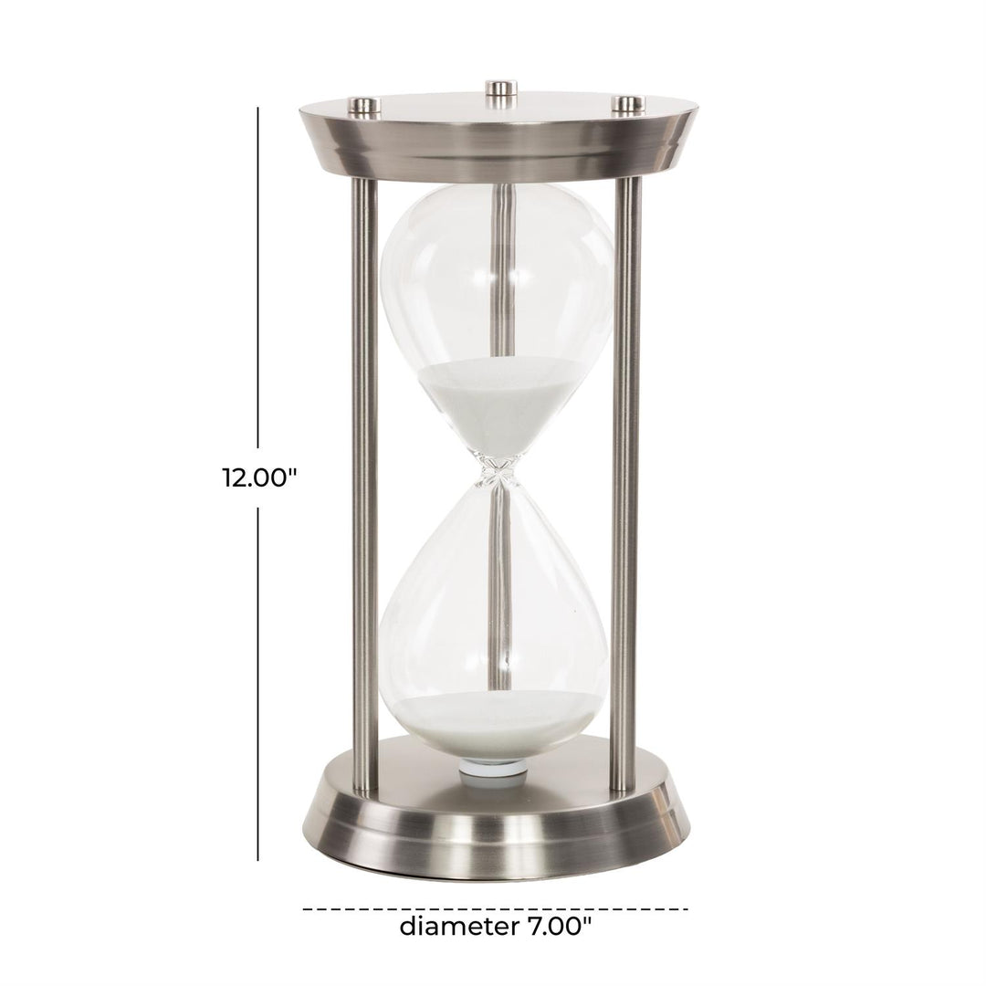 Silver Metal Hourglass Sand Timer