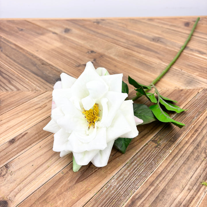 Real Feel Rose Stem - 2 Colors