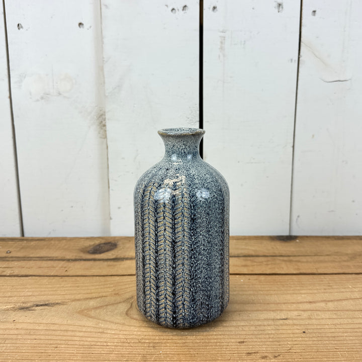 Stoneware Blue Bottle Vases