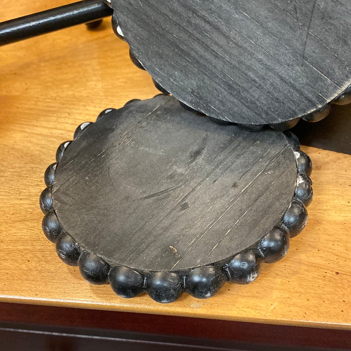 Black Bead Coaster