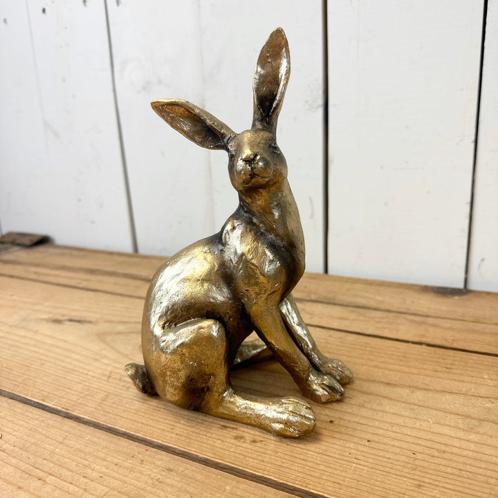 Gold Sitting Bunny