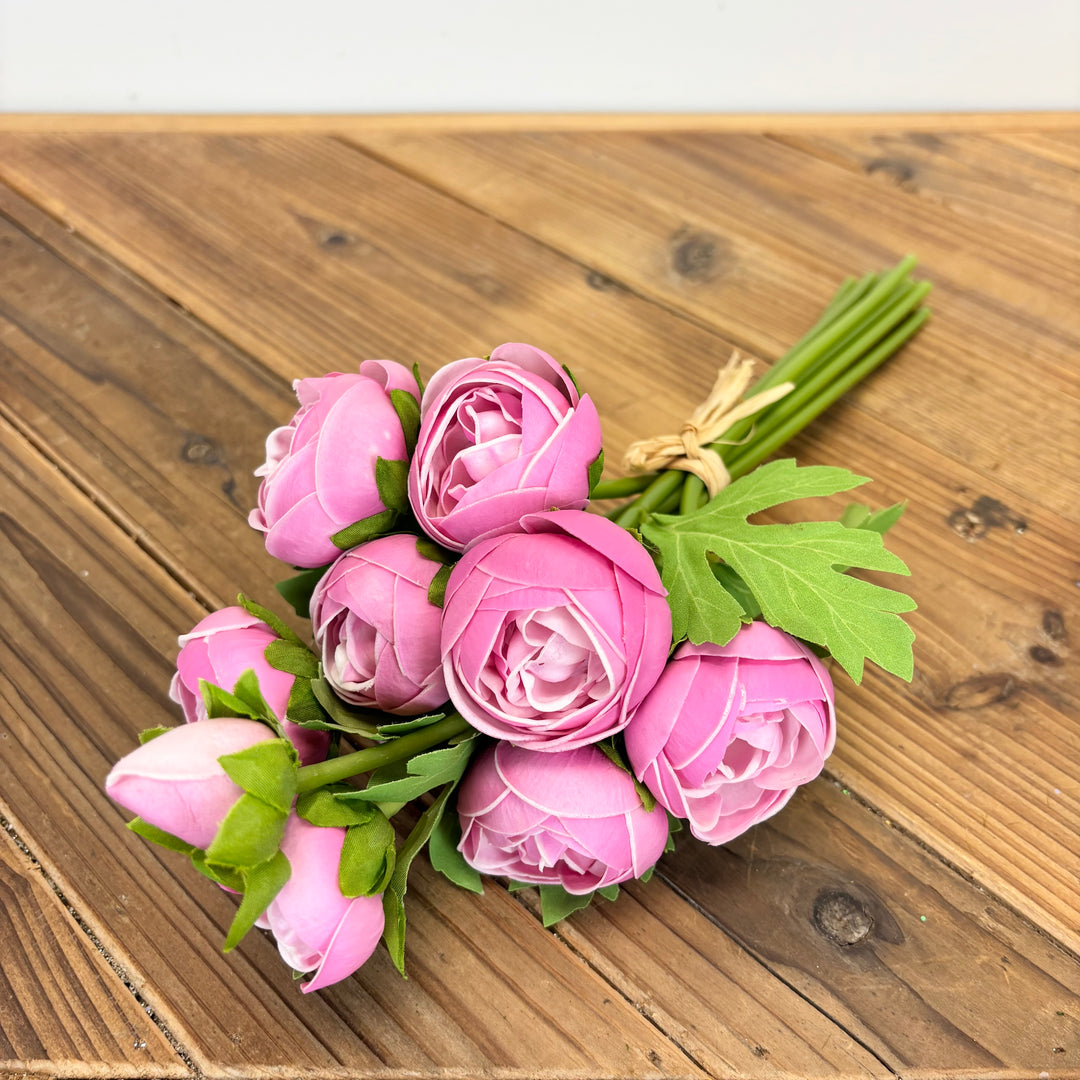 Real Feel Ranunculus Bundle - 3 Colors