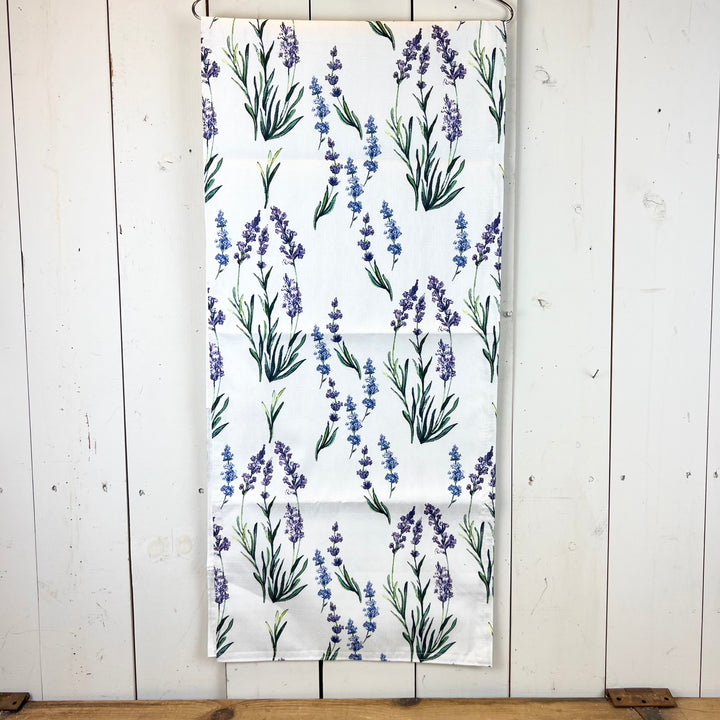 Purple & Blue Floral Table Runner