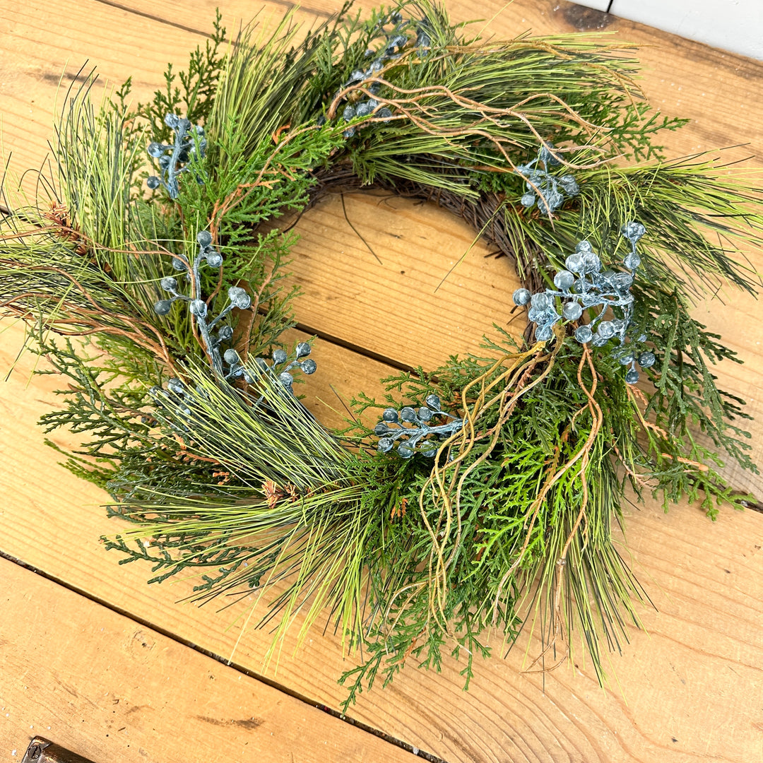 6.5" Juniper Candle Ring