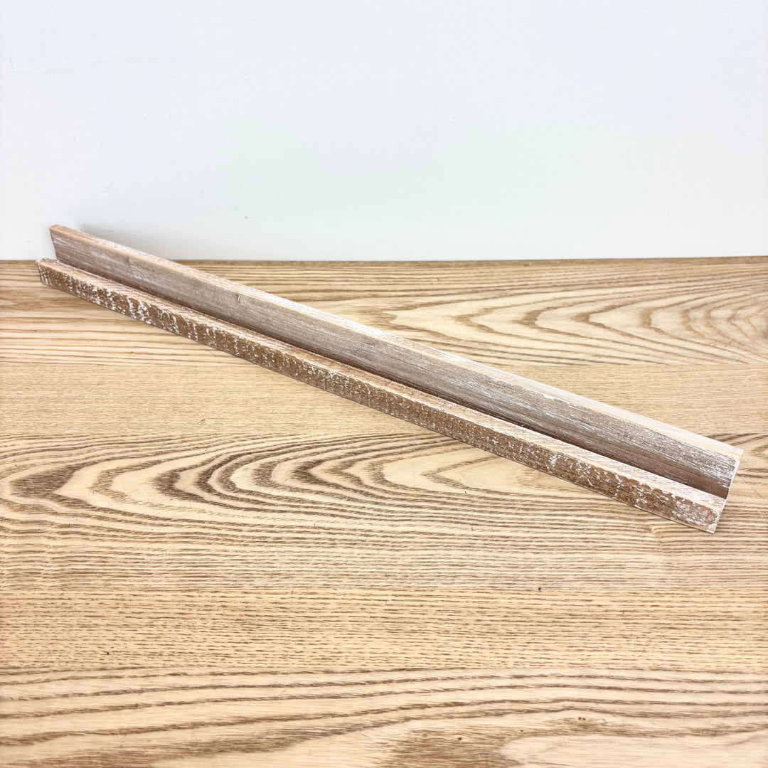 20" Wooden Ledgie for Letter Board Letters