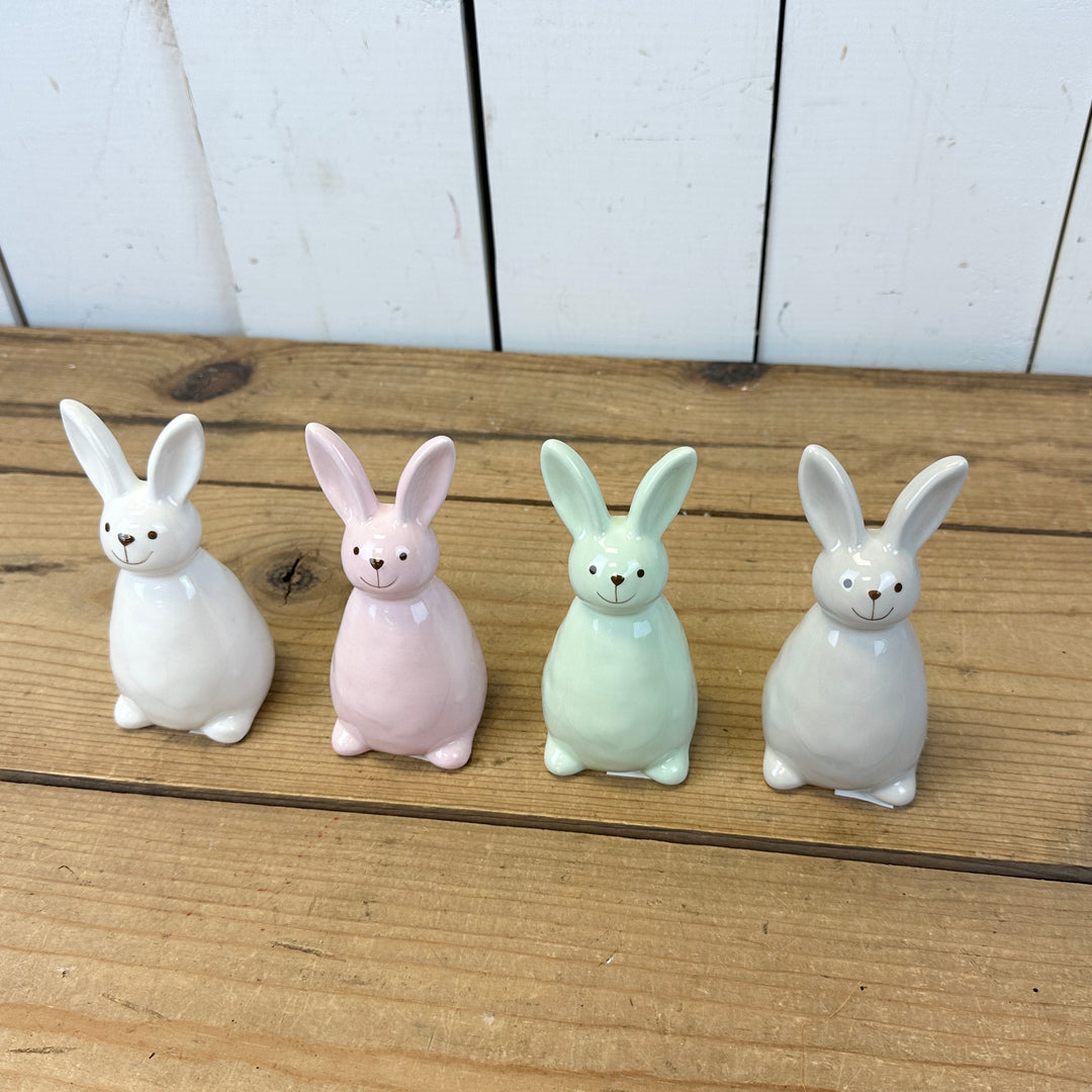 Pastel Ceramic Bunnies