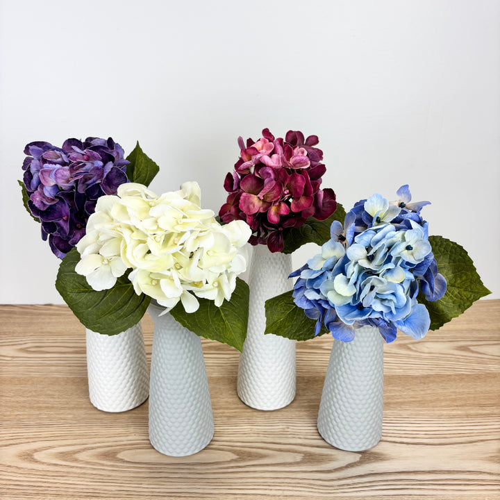 Real Feel Hydrangea Stem - 4 Colors