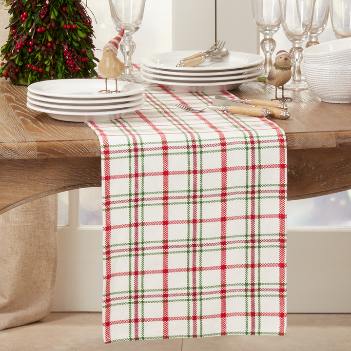 Plaid Table Runner