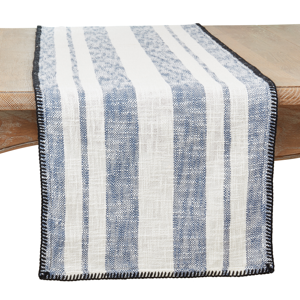 Stripe Whipstitch Table Runner