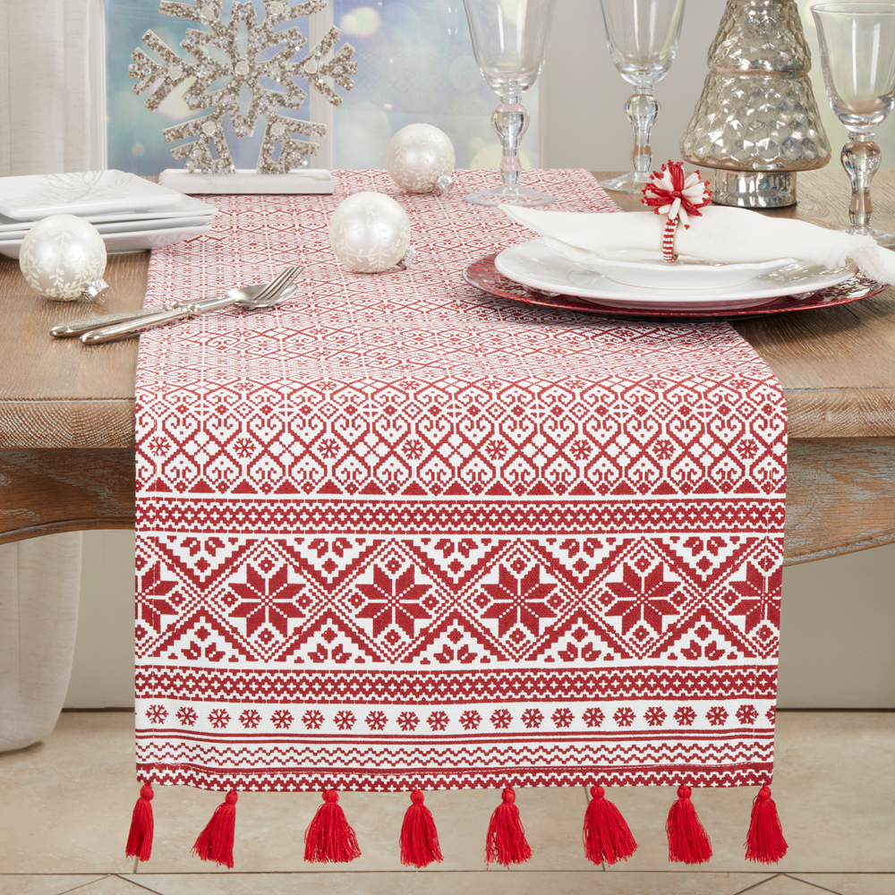 Christmas Pattern Table Runner