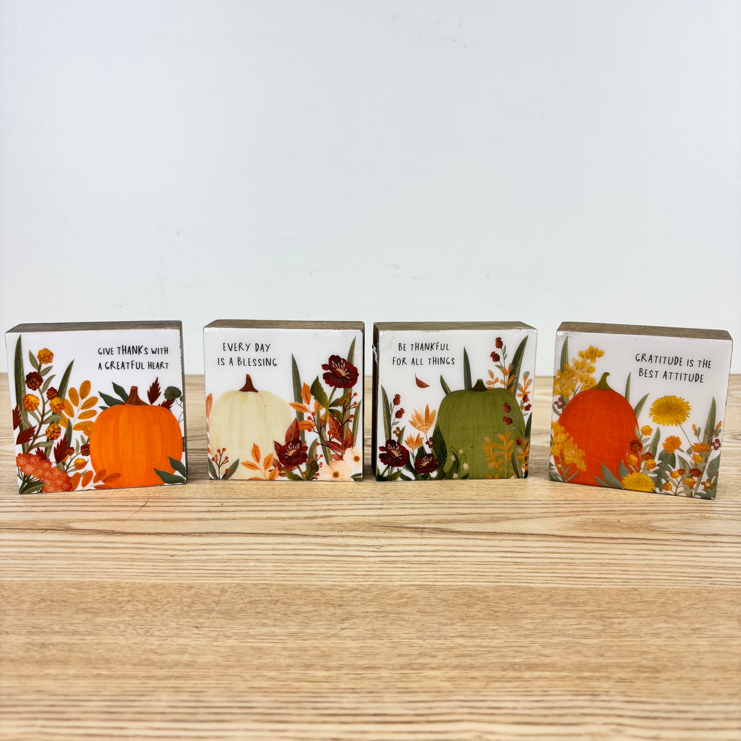 Autumn Message Block - 4 Styles