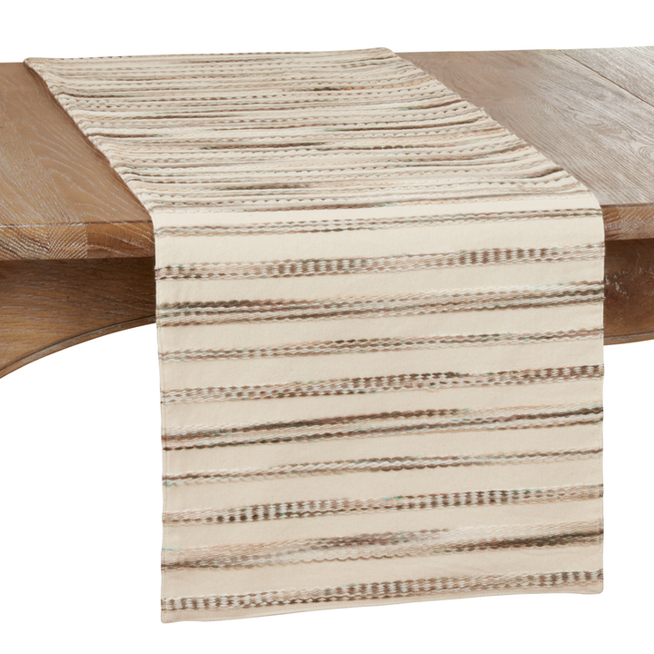 Stripe Weave Table Runner