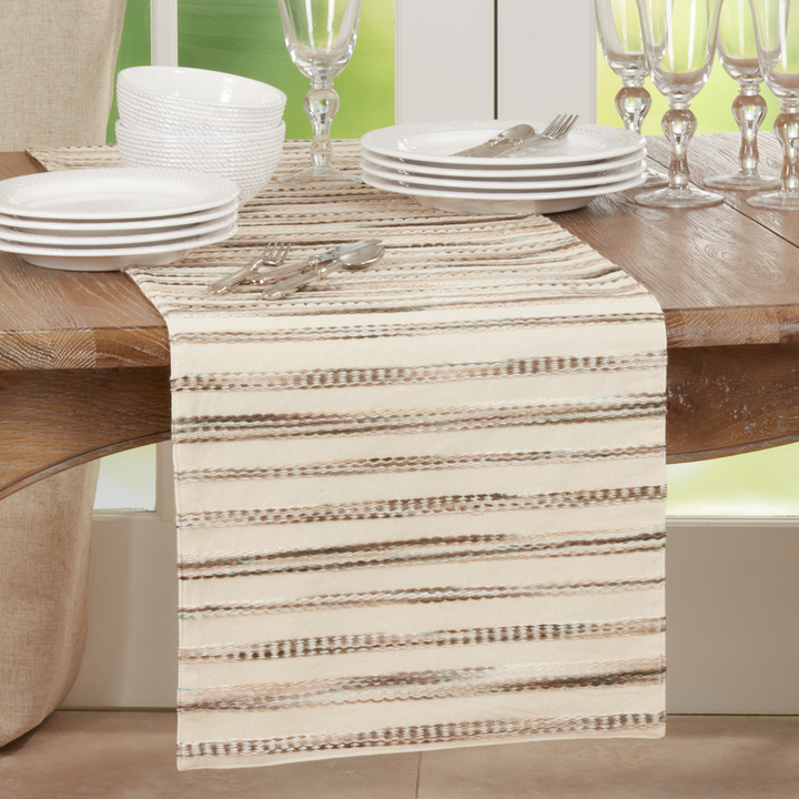 Stripe Weave Table Runner