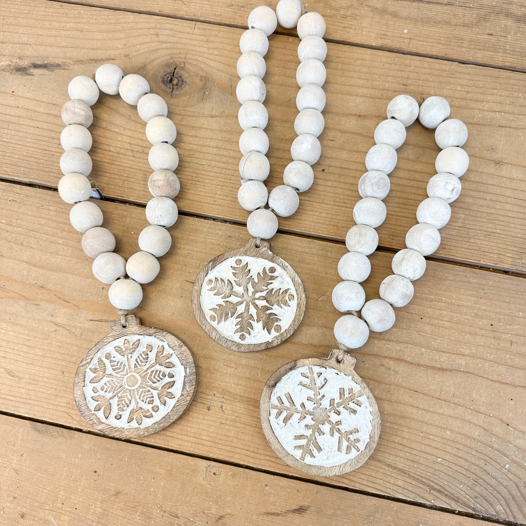 Snowflake Bead Loop