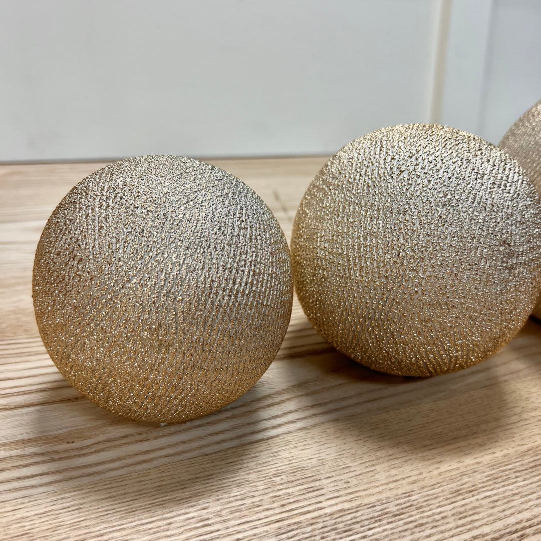 Ceramic Champagne Orbs - Set of 3