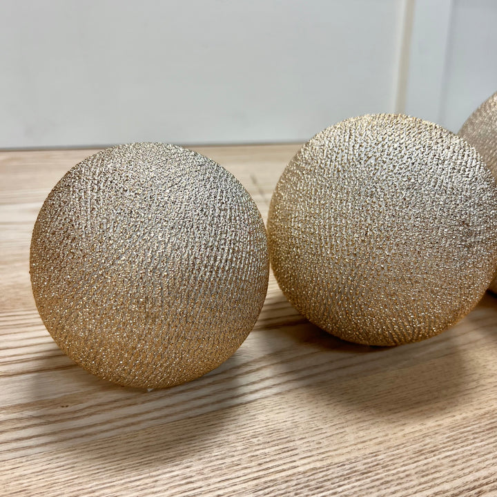 Ceramic Champagne Orbs - Set of 3