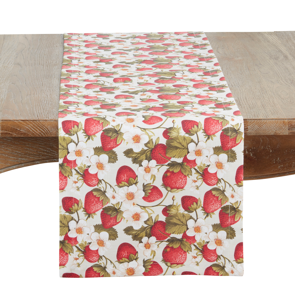 Strawberry Table Runner