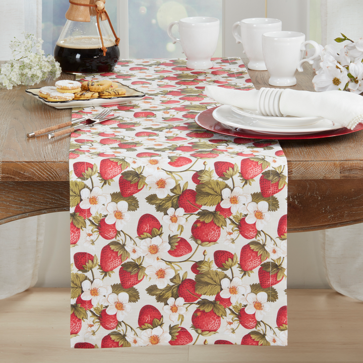 Strawberry Table Runner