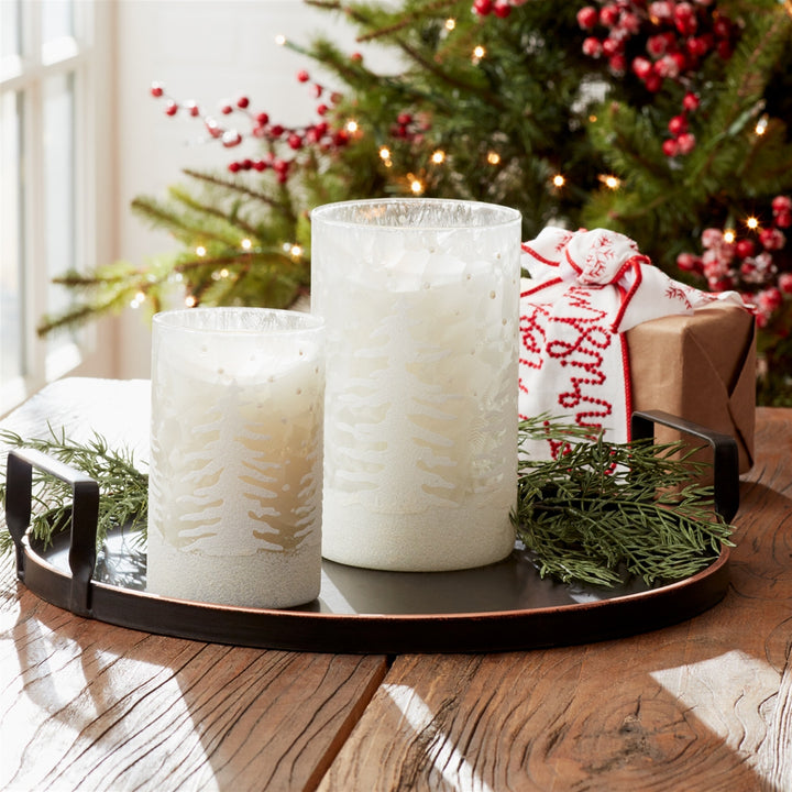Frosted Forest Votive Holder - 3 Sizes